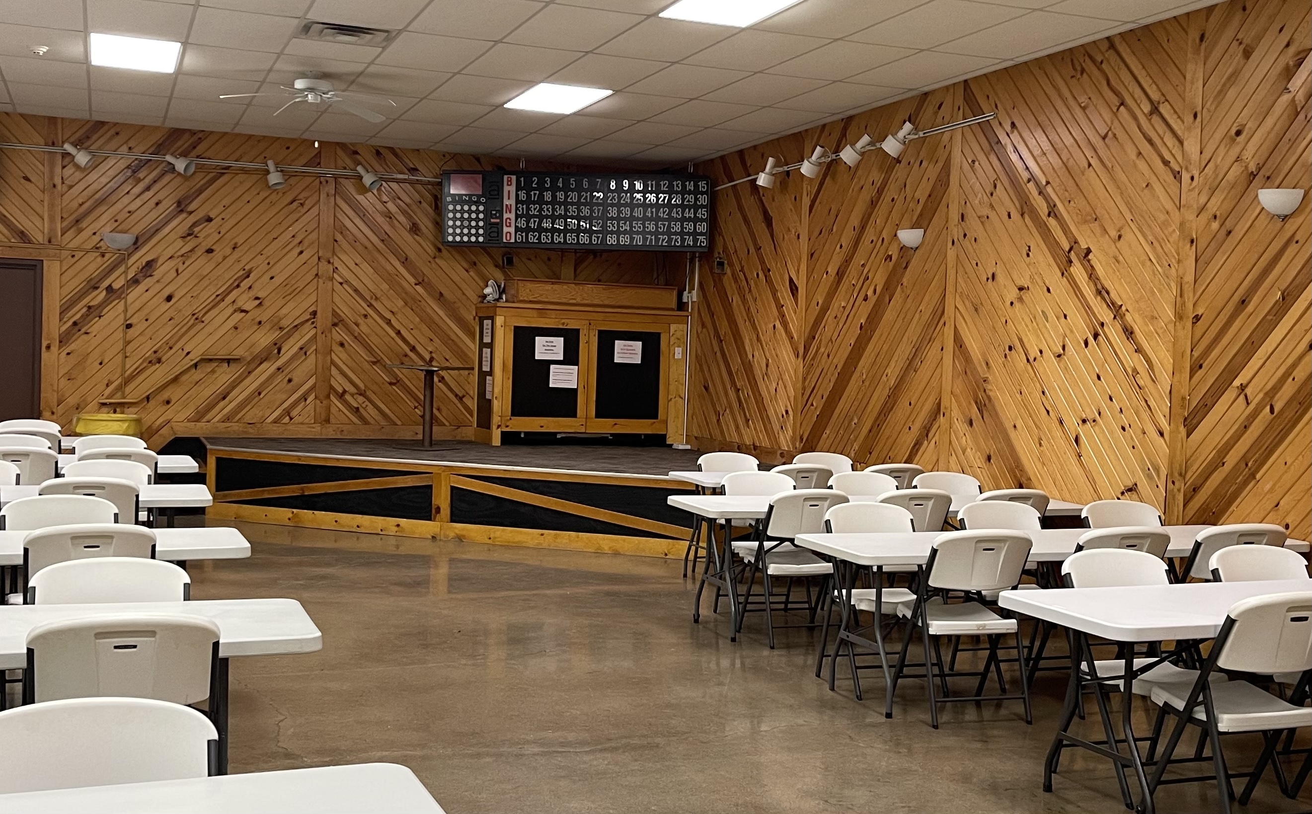 LULAC Center Interior Stage